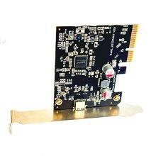 PCI Express 20Gb 1 to USB Type C PCI-E Slot 4X to 16X USB3.2*2 Riser Pcie Riser Adapter thumbnail-3