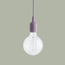 E27 Lamp Holder, Colored Silicone Pendant Light, Chandelier, Ceiling Lamp thumbnail-2