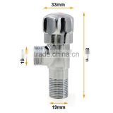 Brass Angle Valve With Chrome Plated