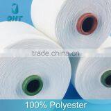 China factory supplier ring spun polyester 16s/1 yarn for Weaving