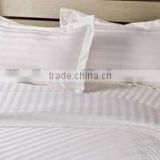 100% cotton stripe bed sheet set