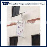 Single Side or Double Sides Rectange Shaped Outdoor Waterproof Advertising Solar Power Led Light Box With Lamp Pole thumbnail-2