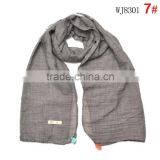 Wholesale Fashion Classic Tassel Style Kids Boys Girls Cotton Solid Plain Scarf thumbnail-4