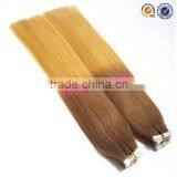 Best Quality Double Drawn Wholesale Dip Dye Ombre Remy Tape Hair Extension thumbnail-2