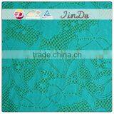 Factory Made Wholesale Green Lace Fabric With Best Price thumbnail-1