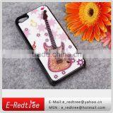 Most Popular Guitar Shinning Diamond Mobile Back Case for Iphone 4