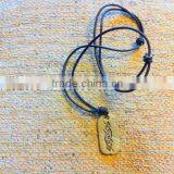 Genuine Leather Jewelry Necklace