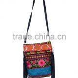 Embroidered Fringes Vintage Banjara Bag