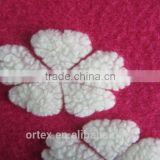 wool polyester winter coat fabrics with garden flowers