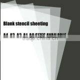 10 x A4 Thin Clear PVC Plastic Stencil Film Sheets for Cutting Reusable Stencils