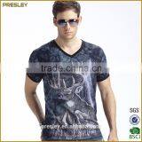 Wholesale Custom Polyester All Over Print Sublimation t Shirt, Design Dry Fit Full Printing Sublimated T-shirt thumbnail-4