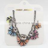 Zinc Alloy Statement Choker Women Chunky Necklaces thumbnail-1