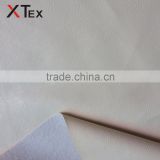 wholesale pvc artificial leather fabric bonded with woven fabric for upholstery from china textile factory meter prices