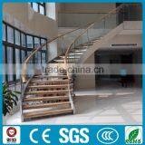 Double Beam Stainless Steel Curved Stair thumbnail-1