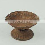 Rustic Antique Iron Flower Tray