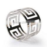 Fashionable Metal Alloy Napkin Rings thumbnail-2