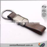 Detachable Top Quality Blank Leather Key Chain thumbnail-2