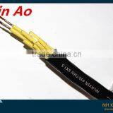 copper solid or stranded power colored cores fire resistant electrical cable