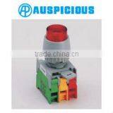 22mm IP65 Waterproof Illuminated Round Head Momentary Push Button Switch LED/Neon (GLBL22)