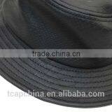 Custom Black Snake Leather Bucket Hat Wholesale thumbnail-5