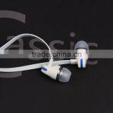 Mobile Phones Used Flat Wire Shenzhen Earphone With Mic thumbnail-5