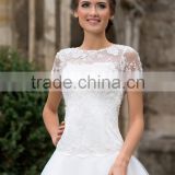 Luxurious Wedding Dress with Long Royal Train Latest Fashion Collection