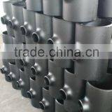 High Quality 150# Sch40 Steel Reducing Tee thumbnail-2