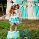 Wholesale New Design Minions Cartoon Style Baby Girl Boutique Outfit thumbnail-3