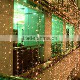9.8feet 300 LED Curtain Lights 8modes Linkable Warm White Christmas Curtain String Fairy Wedding Lights for Home Window Deco thumbnail-4