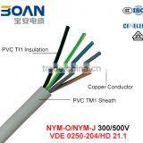 Nym Electric Wire 300/500V Cu/PVC/PVC Cable VDE 0250-204/HD 21.1 thumbnail-1
