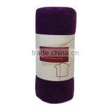 Solid Cheap Wholesale Polar Fleece Lightweight Blankets thumbnail-1