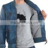 Classical Mens Classic Leather Jacket Fashion 2016 thumbnail-4