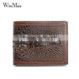 Male Business Genuine Leather Coin Purse 3D Crocodile Wallet for Men thumbnail-6