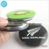 Custom Printed Tinplate Fridge Magnets Round Shape Magnetic Metal Stickers thumbnail-5