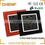 Wholesale Home Use Electrical 5-Pin Multifunction Wall Socket thumbnail-4