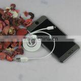 mobile phone accessory in China wholesale 1.2M Flat 8pin Auto cable and MFI lighting cable for iphone5/6