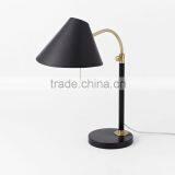 11.23-15 1950s and '60s Slim Profile and Cone-shaped Shade Are Inspired Vintage Mid Century Task Table Lamp Quality Choice thumbnail-5