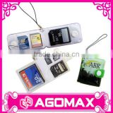 Inexpensive cute design plastic SD card case