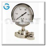 High quality all stainless steel diaphragm sanitary gauges