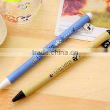 Best Promotional Gift DIY Creative Stationery Kid Personalized Novelty Gel Pen Cartoon Black Cat and White Dog Tag Ballpoint Pen thumbnail-1