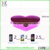 New Design 2016 Top High Quality Printing Logo Power Bank 2600mah