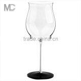 Decorated Clear Crystal Wine Glass for Wedding and Events thumbnail-2