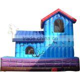 Inflatable Haunted House Spook House Bouce, Halloween Theme thumbnail-3
