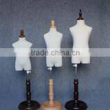 Kids Upper Body Dress Forms With Wooden Base thumbnail-1