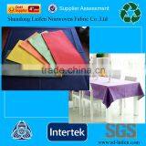 Food Grade pp Disposable TNT Tablecloth/ Table Cover With Low Price, China Factory