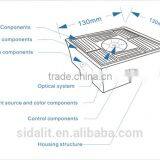 Cheap Price Blue off Grid Plaza Solar Brick Light thumbnail-6