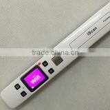 High Speed Portable Scanner A4 Size Document Scanner 1050DPI JPG/PDF Support 32G TF Card Mini Scanner Pen With Pre View PIcture thumbnail-5