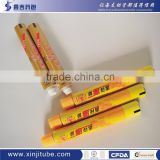Rubber sealants Aluminum Tube packaging , ISO 9001 factory