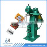 Semi-automatic hand sealing machine for 1-5 Liters round tin can making machine production line