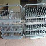 Counter Top Fashion Powder Coating Metal Display Stands Nail Polish Rack